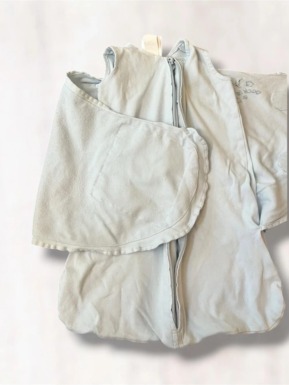 Halo Sleep Sack Swaddle in Light Blue